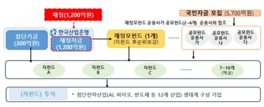 국민참여형펀드 사업구조도(안) [금융위원회 제공]