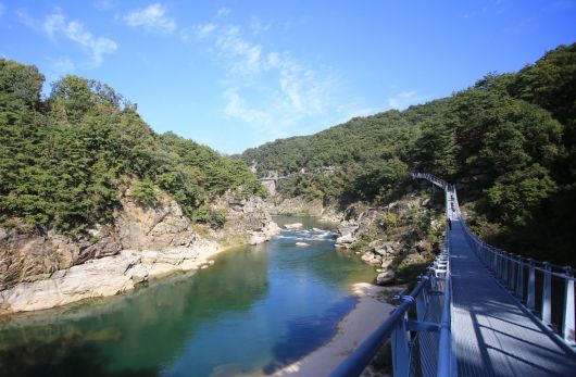 한국관광의 별로 선정됐던 철원 한탄강