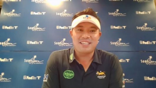 국내 취재진과 화상인터뷰를 진행한 이승택 [화상인터뷰 캡처]