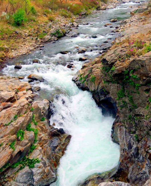 평화관광 양구 두타연 한반도 닮은 물줄기