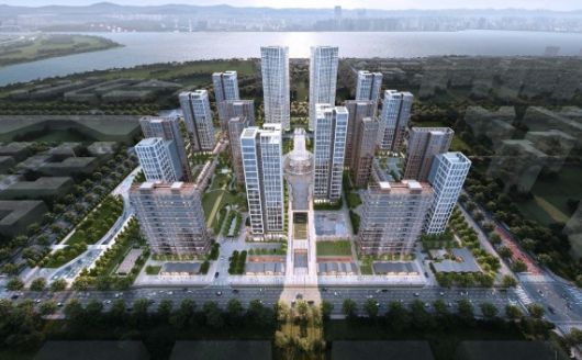 송도글로벌타운 3단계 조성사업 조감도