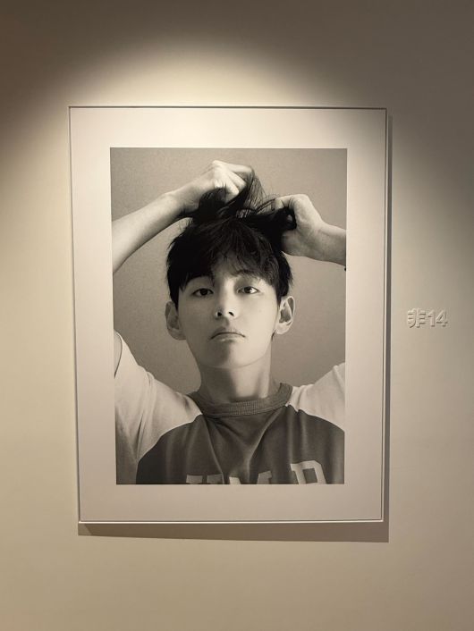 방탄소년단 뷔의 사진전 ‘V 타입 비(V TYPE 非) [하이브 제공]