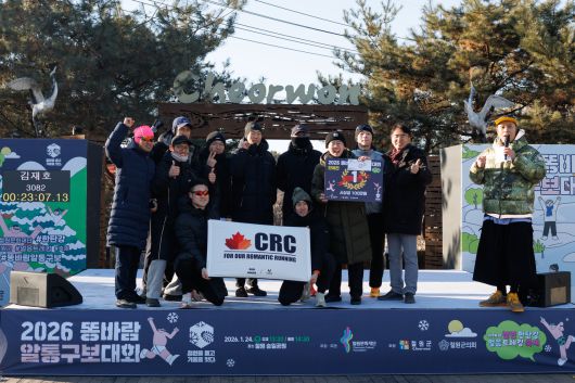 돈 내고 혹한기 훈련에 자진해 참가했는데, 완주의 기쁨은 매우 크다.