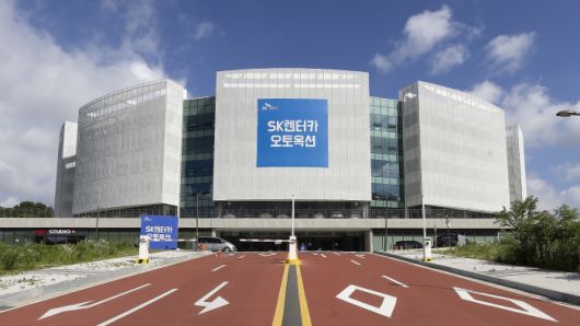 SK렌터카 오토옥션 전경. 사진=한국자동차기자협회 제공