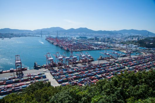 부산 북항 전경. 사진=부산항만공사 제공