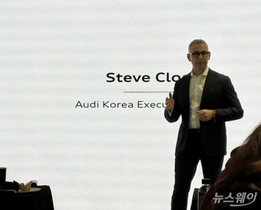 15일 오전 스티브 글로티 아우디코리아 사장이 '2026년 신년 미디어 라운드테이블' 행사에 참석해 브랜드 전략 및 방향성을 공유했다. 사진=황예인 기자