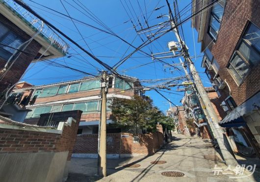 서울 북아현2구역 주택가. 사진=권한일 기자