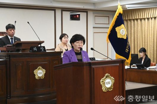 5분 자유발언. 김옥향 의원