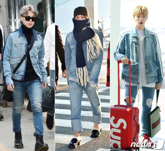 방탄소년단 지민(왼쪽부터), 빅뱅 지드래곤, 강다니엘. © 뉴스1