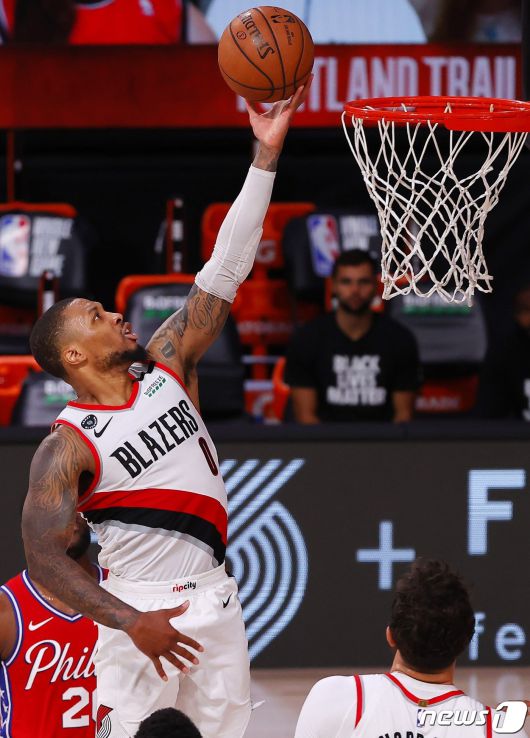 포틀랜드 트레일블레이저스 데미안 릴라드. © AFP=뉴스1