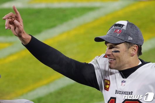 NFL의 살아있는 전설 톰 브래디. © AFP=뉴스1