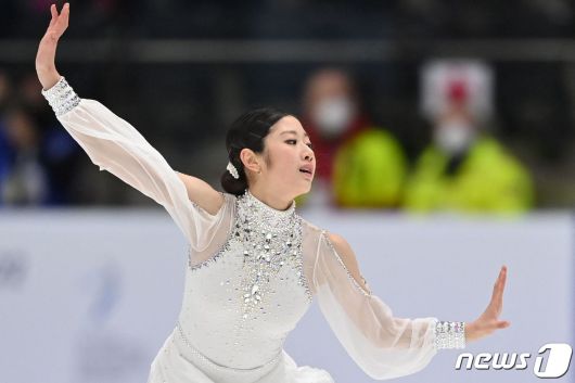 한국 여자 피겨스케이팅의 이해인. © AFP=뉴스1