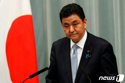 기시 노부오 일본 방위상 <자료사진> © 로이터=뉴스1