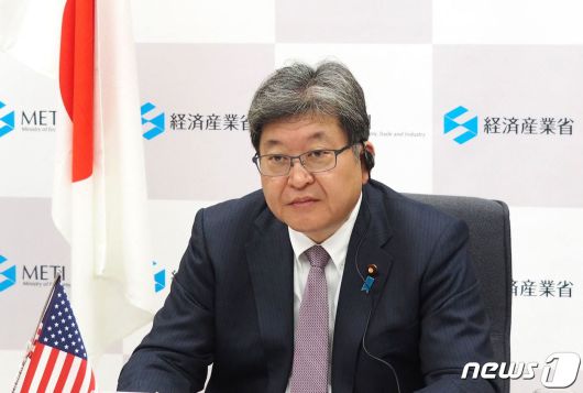 10일 자민당 정무조사회장에 내정된 하기우다 고이치 전 일본 경제산업상 ⓒ AFP=뉴스1 ⓒ News1 우동명 기자