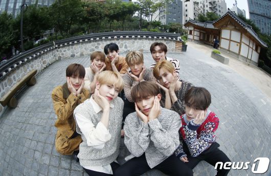 서울 종로 홍보관, 그룹 다크비 GK, D1, 이찬, 유쿠, 준서, 룬, 해리준, 희찬, 테오 인터뷰. 2022.8.18/뉴스1 ⓒ News1 권현진 기자