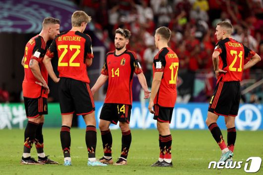 벨기에는 2022 카타르 월드컵에서 초라하게 퇴장할까. ⓒ AFP=뉴스1