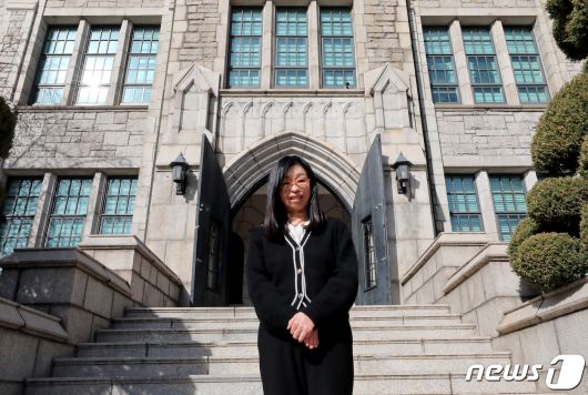 이지선 이화여대 사회복지학과 교수 ⓒ News1 장수영 기자