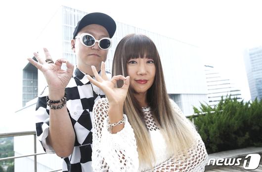 '댄스가수 유랑단' 나나스쿨 정진석(왼쪽) 배상미 단장 / 뉴스1 ⓒ News1 권현진 기자
