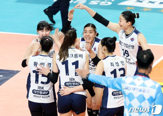 IBK기업은행 선수들. /뉴스1 DB ⓒ News1 이동해 기자