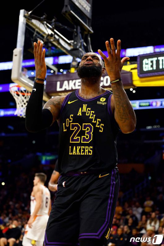 르브론 제임스.ⓒ AFP=뉴스1