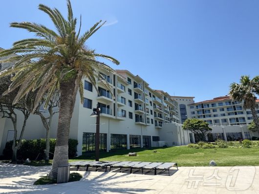 10개월 간의 리모델링을 마친 해비치 리조트 제주 전경. ⓒ 뉴스1 김형준 기자