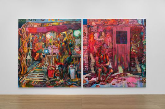 이혜인 '어두운 상점들의 거리' 2024. 송은 제공.