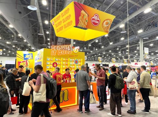 2025 윈터 팬시 푸드쇼 오뚜기 부스 전경 (오뚜기 제공)