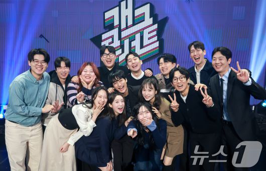 KBS 2TV 개그콘서트에 출연하는 KBS 공채 34기 코미디언들 / 뉴스1 ⓒ News1 김진환 기자