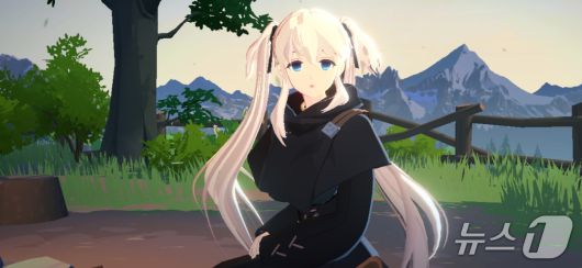 게임의 간판 미소녀 캐릭터인 조력자 '나오'(마비노기 모바일 스크린샷 갈무리)/뉴스1