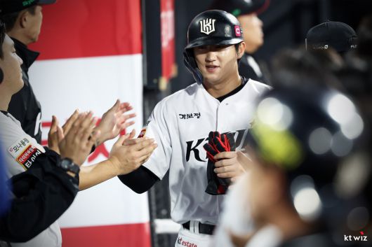 KT 위즈 외야수 김민혁. (KT 위즈 제공)