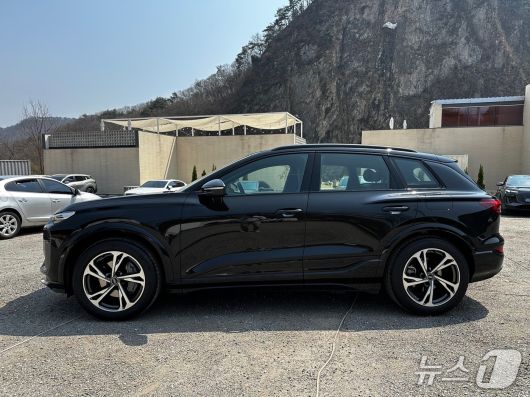 아우디 Q6 e-트론.ⓒ 뉴스1 이동희 기자