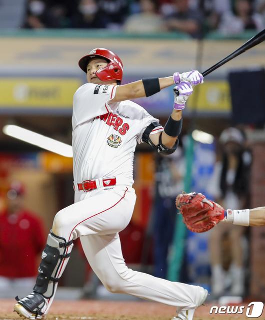 SSG 랜더스 조형우. / 뉴스1 DB ⓒ News1 김도우 기자