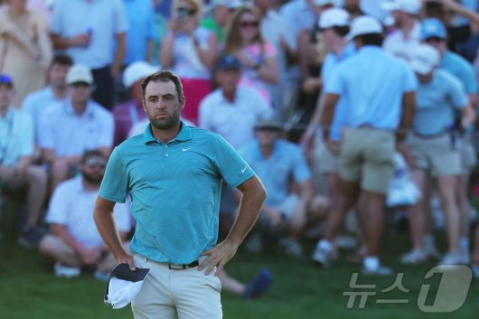 스코티 셰플러(미국). ⓒ AFP=뉴스1