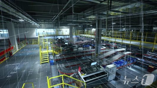 징둥 베이징 '아시아1호' 스마트 물류센터 모습 (사진제공=징둥)