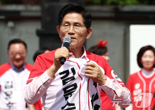 김문수 국민의힘 대통령 후보. 2025.5.20/뉴스1 ⓒ News1 김민지 기자