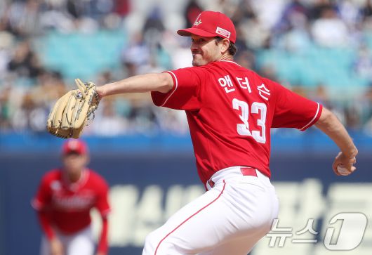 SSG 랜더스 외국인 투수 드류 앤더슨. 2025.3.8/뉴스1 ⓒ News1 공정식 기자