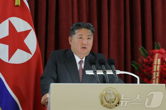 (평양 노동신문=뉴스1) = 김정은 북한 노동당 총비서의 모습 [국내에서만 사용가능. 재배포 금지. DB 금지. For Use Only in the Republic of Korea. Redistribution Prohibited] rodongphoto@news1.kr