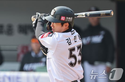 KT 위즈 김민혁. 2025.3.9/뉴스1 ⓒ News1 김도우 기자