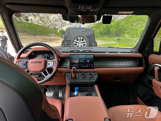 디펜더 옥타 실내 모습.ⓒ 뉴스1 이동희 기자