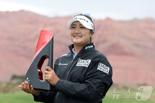 이달 초 LPGA투어 우승을 차지한 유해란(24). ⓒ AFP=뉴스1