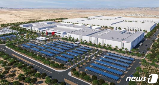 LG에너지솔루션 미국 애리조나주 생산 공장 조감도.(LG에너지솔루션 제공)