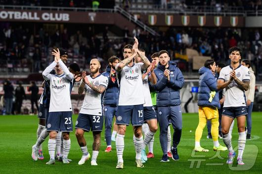 15년 만에 우승에 도전하는 인터 밀란.ⓒ AFP=뉴스1