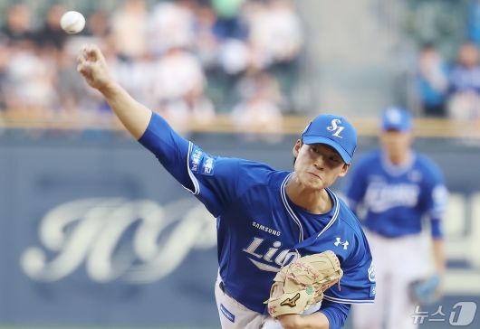 삼성 라이온즈 투수 이호성. / 뉴스1 DB ⓒ News1 김민지 기자