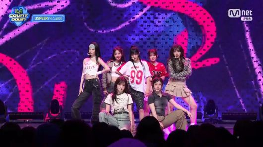 엠넷 '엠카운트다운' 방송 화면 캡처