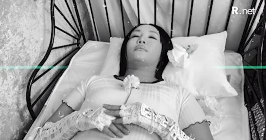 율 부캐릭터를 선보인 랄랄/유튜브 캡처