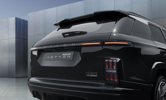 KG모빌리티 중형 스포츠유틸리티차(SUV) '액티언 하이브리드' 후면 모습<자료사진>(KG모빌리티 제공). 2025.06.19.