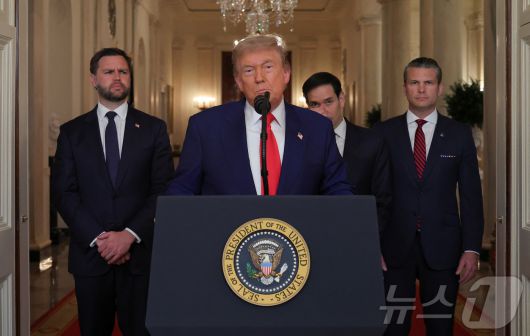 도널드 트럼프 미국 대통령. 2025.06.21 ⓒ 로이터=뉴스1 ⓒ News1 류정민 특파원