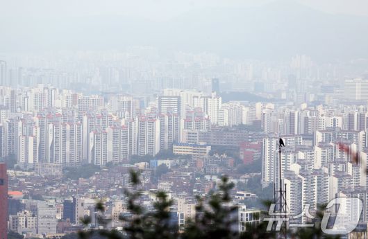 서울시내 아파트의 모습. /뉴스1 ⓒ News1 황기선 기자