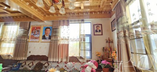 시짱(티베트) 자치구 린쯔시 바이구 가라촌 주민의 집 내부 모습. ⓒ News1 정은지 특파원