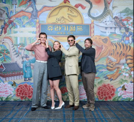 '쥬라기 월드: 새로운 시작' 배우들 /유니버설 픽처스 제공